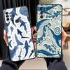 Case for Motorola Moto G71 G51 G73 G50 G52 G53 G30 G32 Edge 20 Pro 30 Lite G60s G22 Edge40 Phone Cover Ocean Shark Whale Design