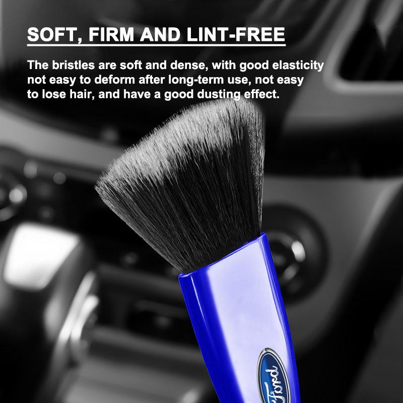 Car Air Conditioning Air Outlet Cleaning Dust Removal Soft Brush Cleaning Tool For Ford Focus Mondeo Kuga Fiesta MK7 Escort Explorer Edge 2 4 MK2 MK4