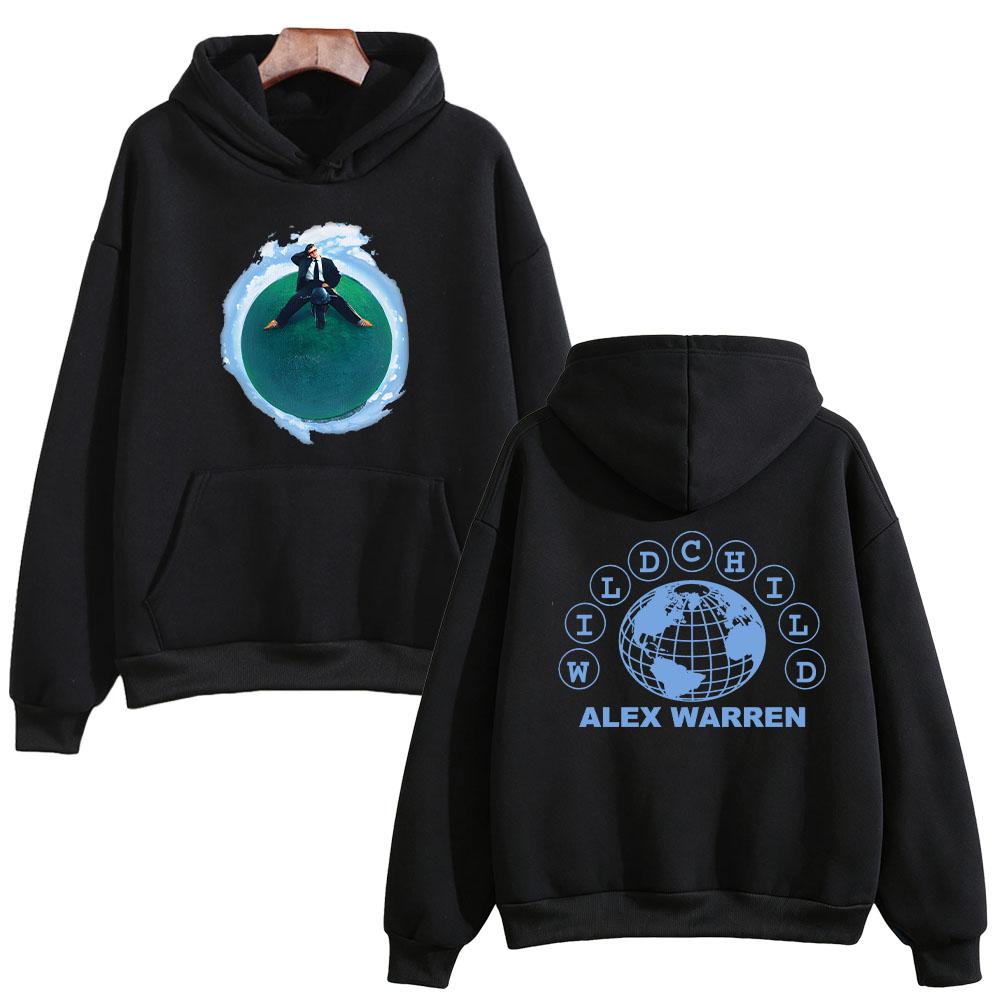 Alex Warren Wildchild Graphic Hoodie Pop Singer Tour Merch Pullover Sweatshirt Men Women Unisex Oversized Casual Sweatshirts