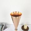 Golden Silver Wedding Flower Vases Romantic Centerpiece Vases Elegant Candle Holder  Holiday