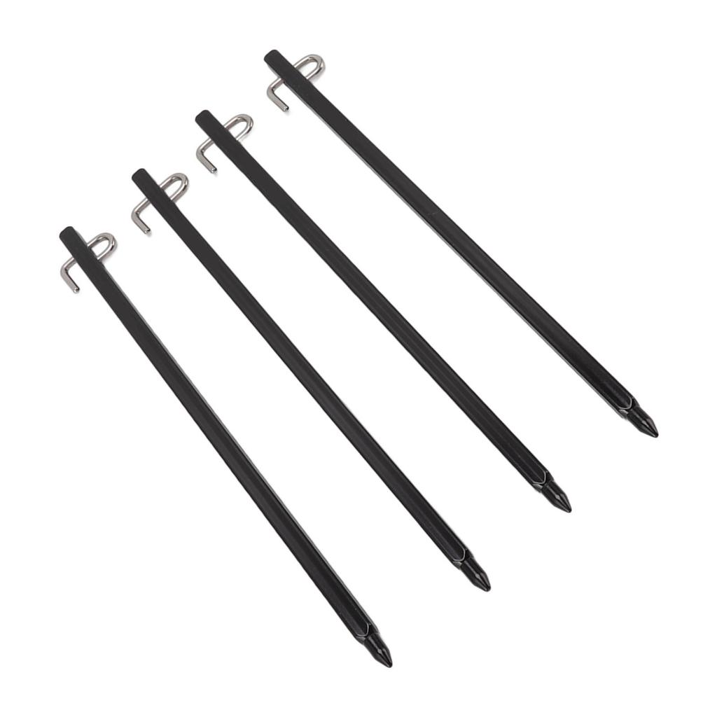 4Pcs Tent Stake Camping Peg Aluminium Alloy High Strength Spike Set Kit for Outdoor