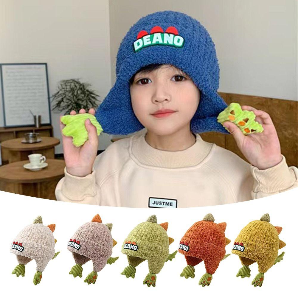 Warm Headgear Winter Autumn Hats Thickened Boys Girls Warmer Beanies Hat Outdoor