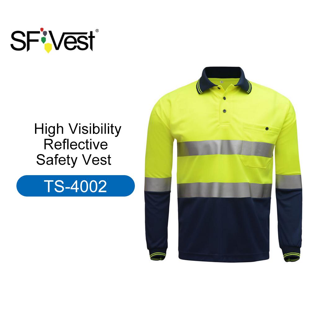 High Visible Long Sleeve Pocket T-Shirt 