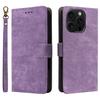 For iPhone 16 Pro Wallet Case RFID Blocking PU Leather Cover Stand View