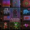 Curtain String Light Rgbic Dream Color Programmable Smart Led Window Fairy Lights For Christmas Wedding Bedroom Decor