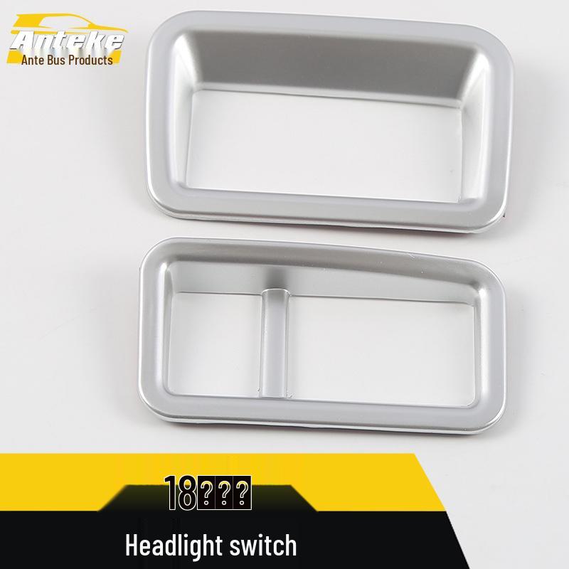 IZOA Headlight Switch Decorative Frame & Control Adjustment Sticker for 18 Models