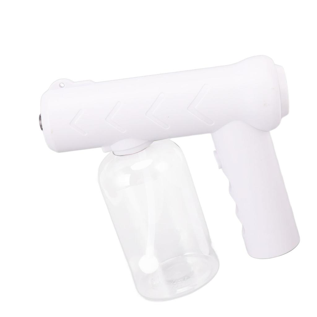 Nano Cleaning Sprayer Rechargeable Blue Light Portable Handheld Alcohol Atomizer for Home Garden