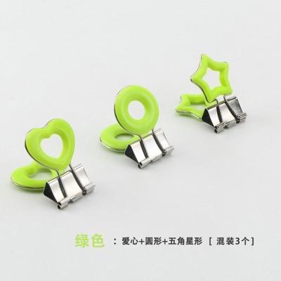 3pcs Colorful long tail clip, tailcoat clip, ticket clip, multifunctional file sorting, exam paper, blue green book clip, office