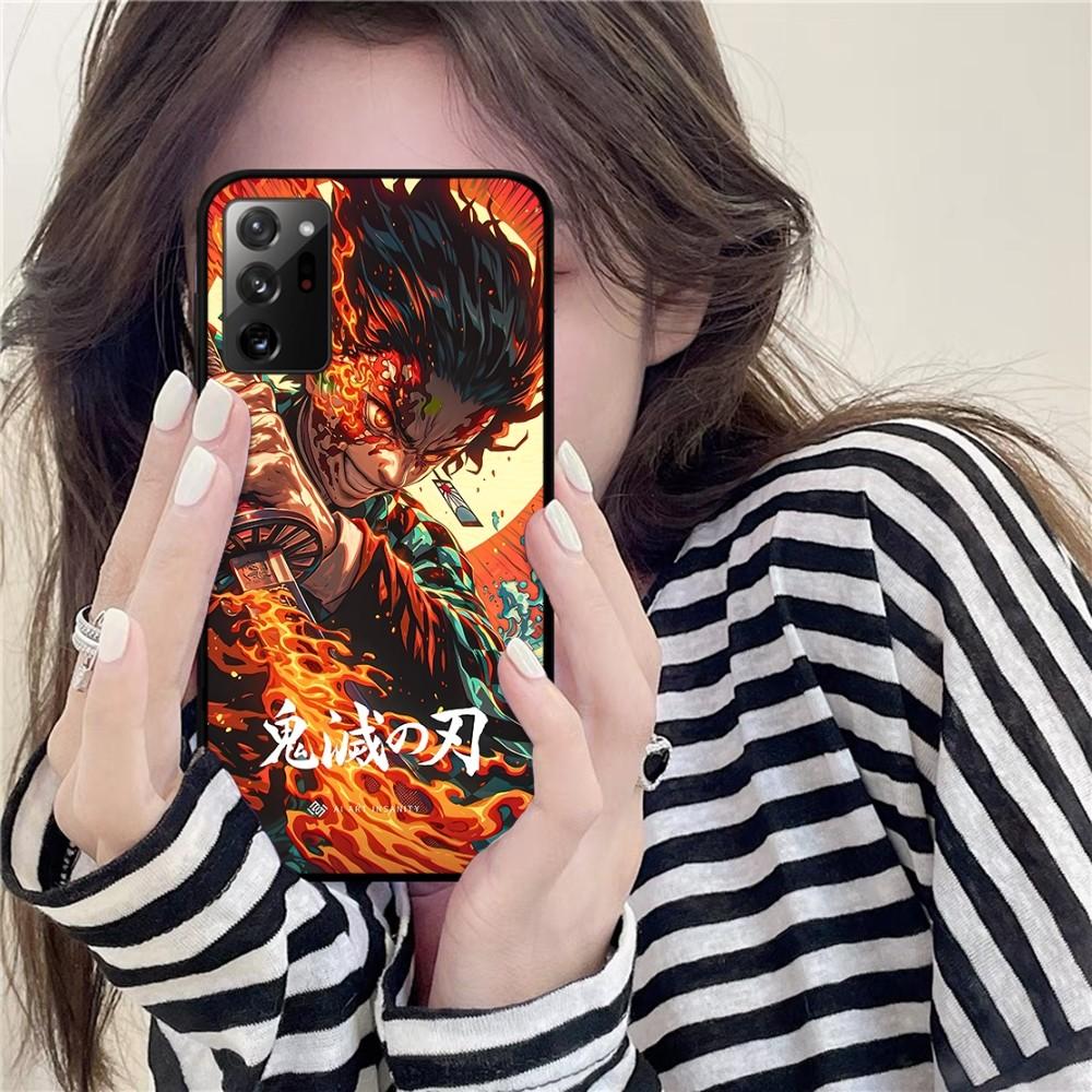 Demon Slayer Phone Case For Samsung Note 8 9 10 20 Pro Plus Lite M 10 11 20 30 21 31 51 A 21 22 42 02 03