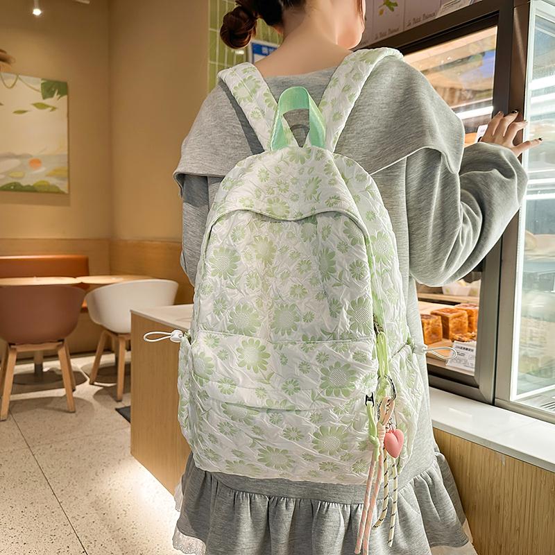 Potisk Školní batoh Batoh pro studenty střední školy Dámský velkokapacitní batoh