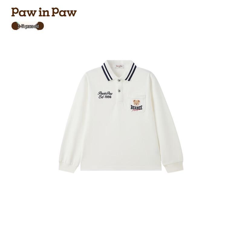 

PawinPaw Boys Cartoon Bear Polo Shirt 120