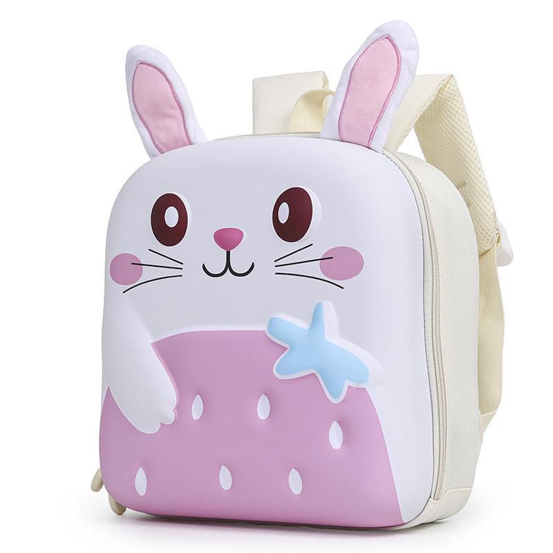 Baby Toddler Girl Backpack With Cute Bunny Design And Spacious Storage For School Use
