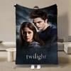 Warm Soft Classic Movie T-Twilight  Print Blanket Fluffy Children and Adults Sofa Plush Bedspread Throw Blanket for Sofa Bed