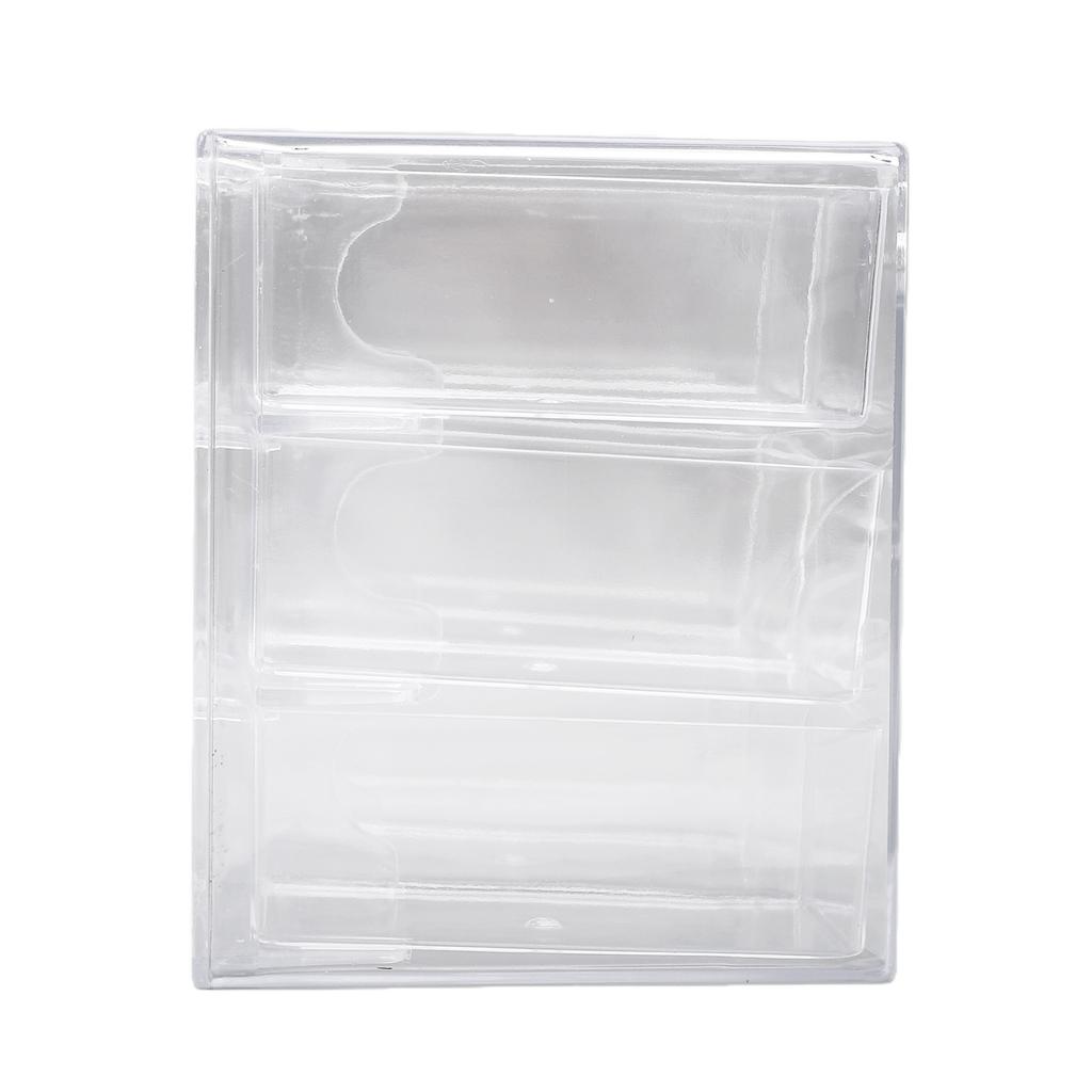 9 Grids Daily Contact Lens Organizer Disposable Contact Lens Dispenser Earrings Hairpins Storage Box Transparent