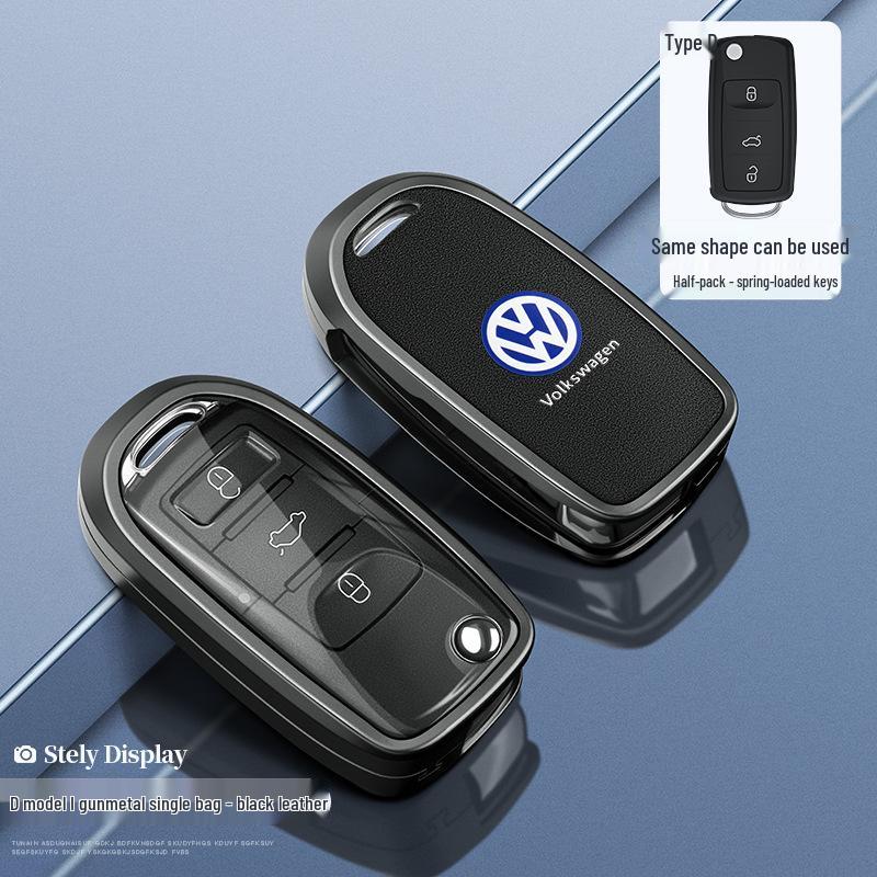 Volkswagen Key Case for Tiguan L, Lavida, Sagitar, Tayron, Bora, Magotan, Golf 7, Polo, T-Roc