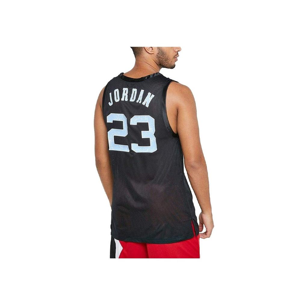 Jordan Mesh Sports Shirt Sleeveless Breathable Top Men Tops Black CZ2499-010