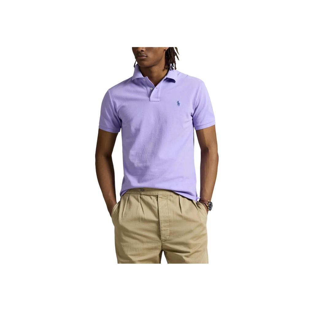 Polo Ralph Lauren Classic Fit Pony Embroidered Cotton Short Sleeve Polo Shirt Women Tops 211569958-071