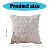 Christmas Cushion Cover Short  Throw Pillow Case Soft Plushie Sofa Pillowcase Cushion Cover Square 1PC