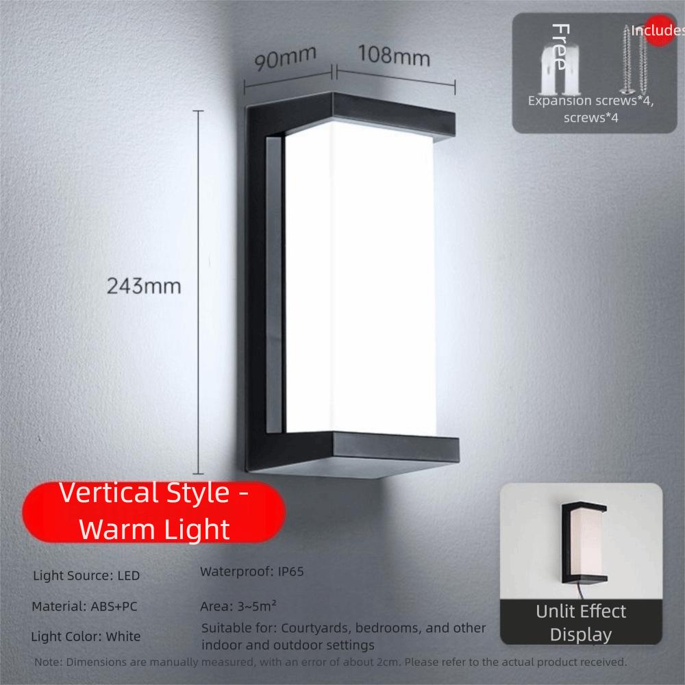 Modern Porch Light Waterproof LED Wall Lamp New Wall Lamp Outdoor Lighting