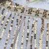 Handmade 40cm Fringe Lace for DIY Clothing and Costumes - Matte Finish for Cheerleading and Dance Accessories