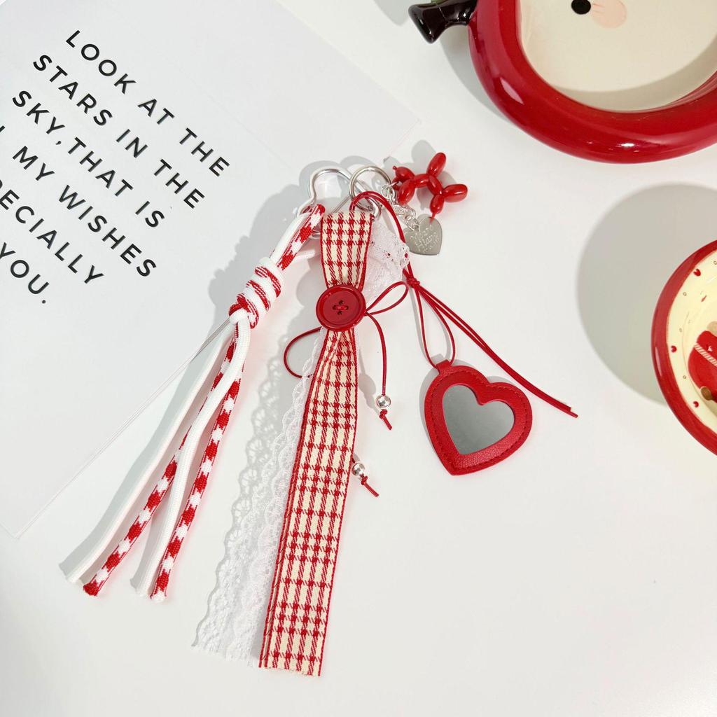 Miu Series Trendy Toy Cloth Doll Blind Box Pendant (Red)