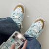 Flat White Shoes for Women 2026 New Trendy and Fashionable Couple Korean Version Versatile Casual Breathable Sports Shoes
