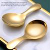 Spoon Easy To Clean Round And Smooth Stainless Steel 30g Cookware/drinkware/tableware/accessories Round Head Spoon Mini Teaspoon