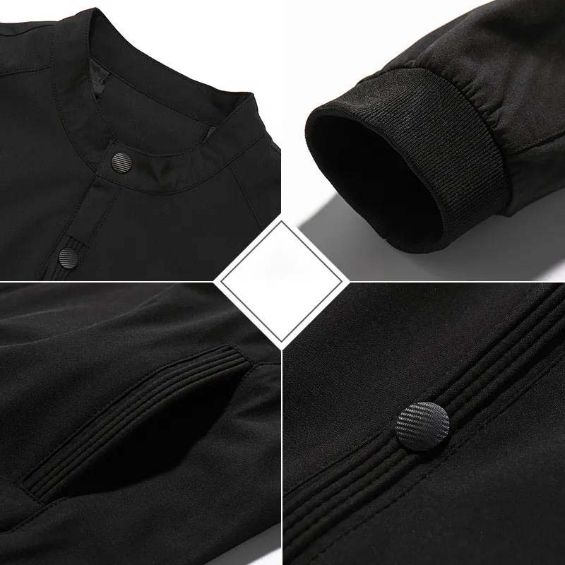 Spring and Autumn Plus Velvet Jacket Men Loose Large Size Shirt Collar Jacket Tide