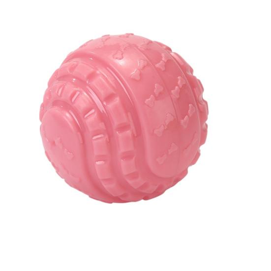 Pet Toy Bite-Resistant Tooth Cleaning Texture Medium Large Dogs Chew Toy Elastic Rebound Sound Making Pet Dog Toy