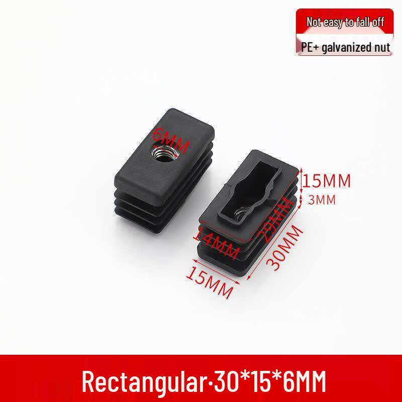 Rongyu M6 Adjustable Rectangular Threaded Plug