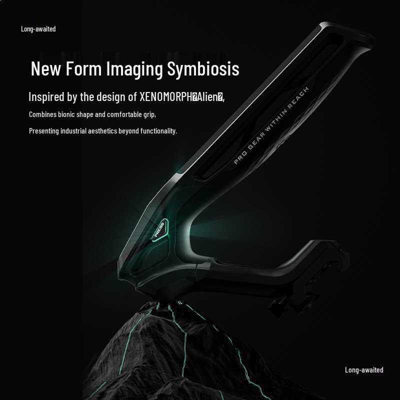 XENO Universal Quick Release Camera Cage Handle with Cold Shoe.