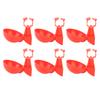 6pcs Chicken Water Cups Automatic Chicken Water Feeder Poultry Waterer Kit Spring Clamp Type for
