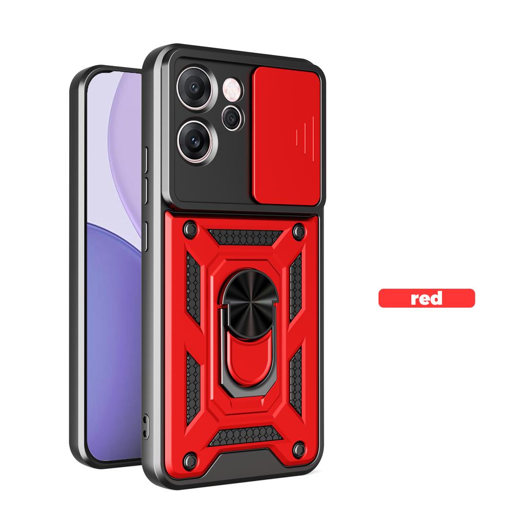 For Vivo Y15s Case Vivo Y15A Cover Vivo Y01 Cover Magnetic Ring Holder Armor Phone Case Slide Camera Protect Back Cover