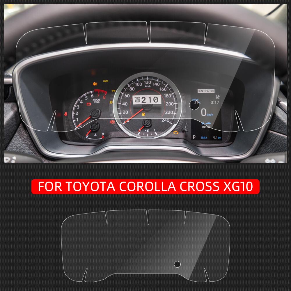 

Soft Sreen Film Protector for Toyota Corolla Cross XG10 2019 - 2025 Car Dashboard Screen Scratchproof Protective Film Cover прозорий