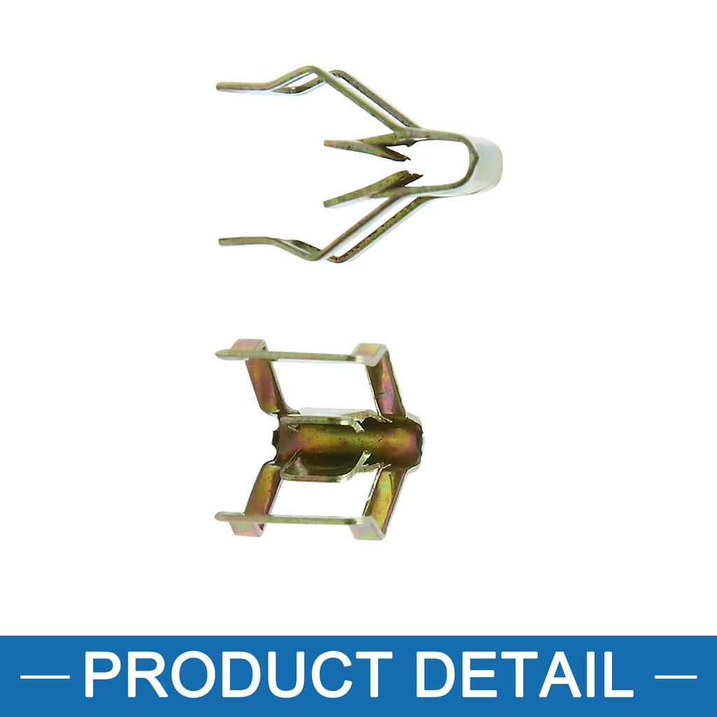 A ABSOPRO Universal Car Console Instrument Panel Dash Trim Metal Retainer Clips (Set of 20)