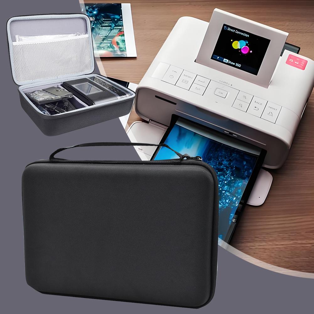 EVA Reise Schutz Tragbare Aufbewahrungstasche für kabellosen kompakten Farbfotodrucker, stoßfest für Canon Selphy CP1500 CP1300 CP1200