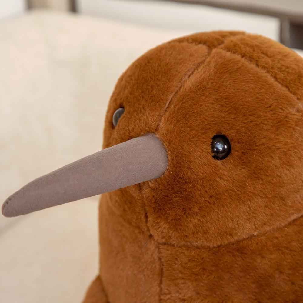 30/40cm Simulation Kiwi Bird Plush Toys Kawaii Kiwi Bird Animals Doll Soft Stuffed Brown Kiwi Pillow Children Birthday Gifts