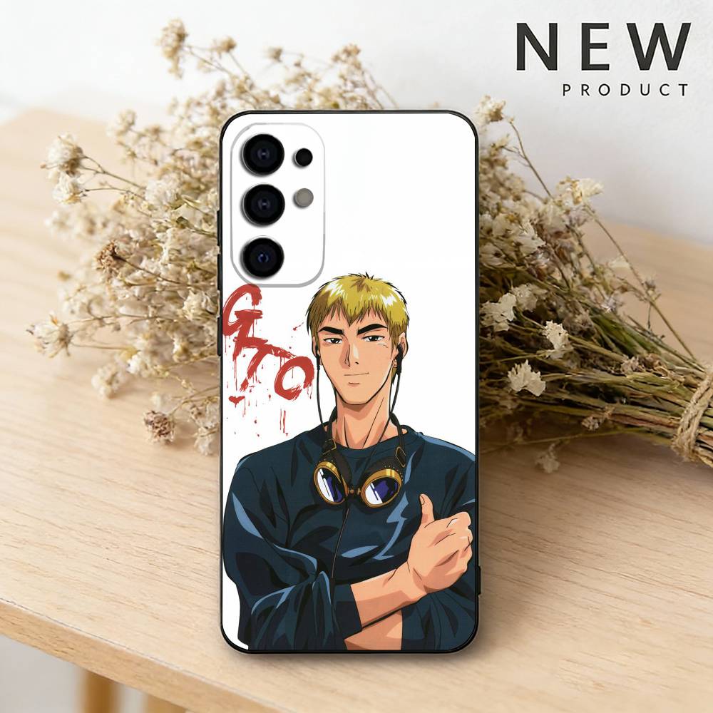 Great T-Teacher Anime Onizukas phone Case For Samsung S26,25,24,21,22,23,30,20,Ultra,Plus,Fe,Lite Black Soft Cover