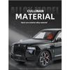 1/24 Rolls-Cullinan Alloy Car Model, with Starry Sky Roof Simulation SUV Boy Toy Car Off-road Vehicle Collection Ornament Gift