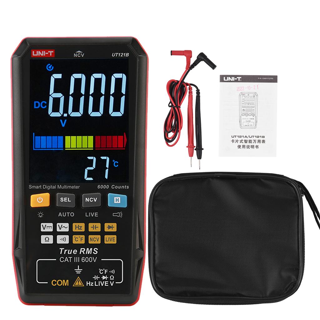 UNI-T UT121B Smart Digital Multimeter Mini Portable Universal Tester Multiple Meter Voltmeter with
