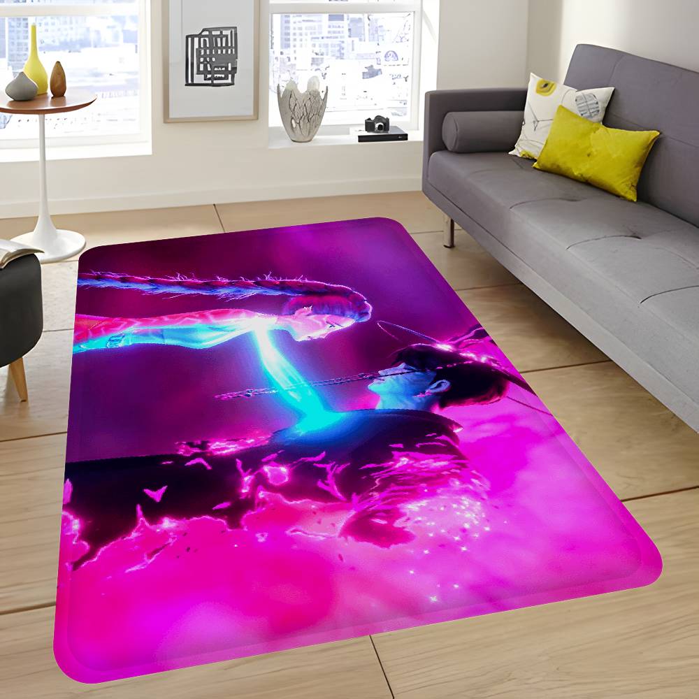 Animace Kpop D-demon Hunters Rohožka Omyvatelná Protiskluzová Obývací Pokoj Pohovka Židle Oblastní Koberec Kuchyňská Rohožka Oblastní Koberec