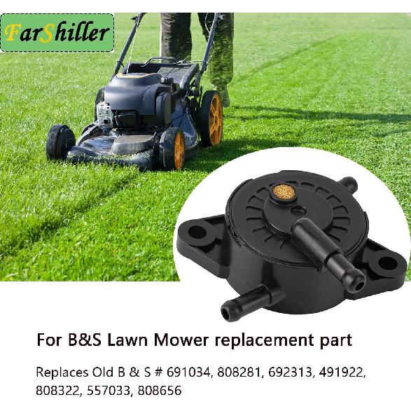 Fuel Pump 597338 for B & S Lawn Mower Replacement Accessories