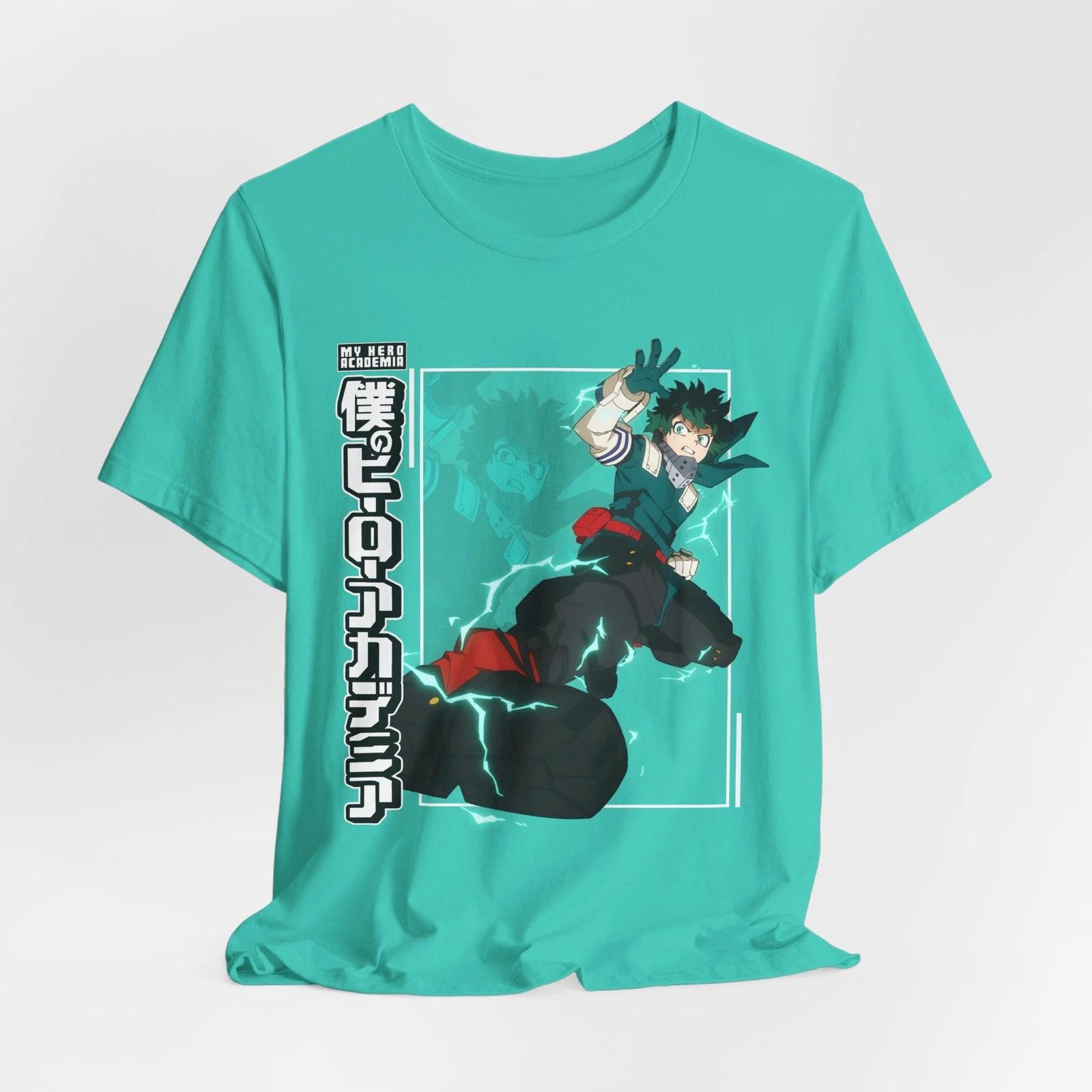 

Izuku Midoriya Hero Unisex Anime Shirt - Inspired Apparel for Fans & Collectors 3XL