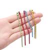 10/20pcs Colorful Ball Bead Chains Fits Key Chain Hand Tag Connector For DIY Bracelet Jewelry Making Accessorise Length 10CM