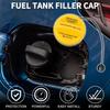 Gas Fuel Cap for Chevrolet Suburban Tahoe 2015-2016 Fuel Filler Cap Black White Yellow
