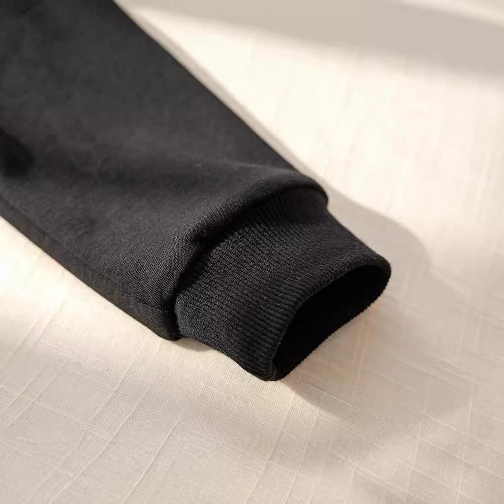 Dívčí mikina s mašlí v korejském stylu na jaro/podzim 2024 - Módní pulovr