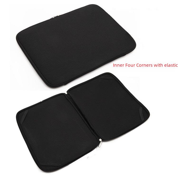 Neopren SBR Wasserdichte Reißverschluss Laptop-Hülle, 13-15 Zoll, Kompatibel mit MacBook Air/Pro