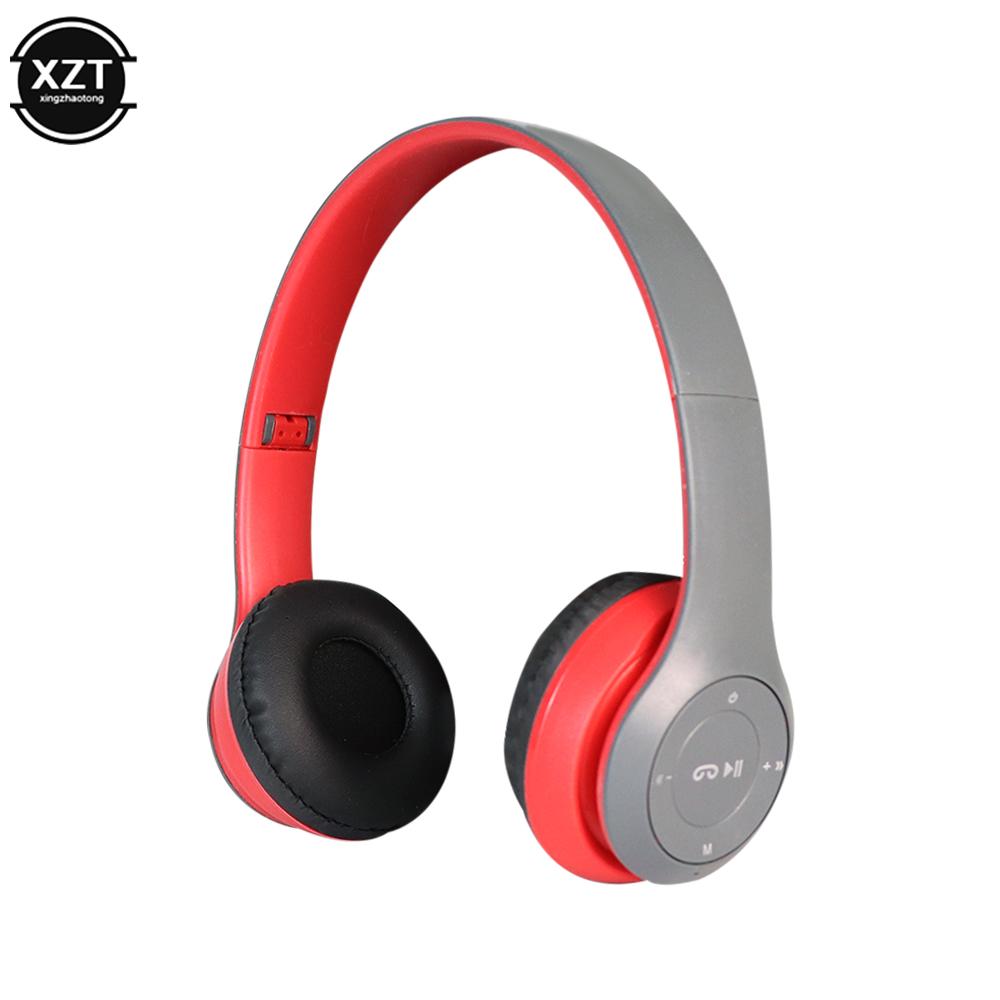 Wireless Headphones 5.0 Bluetooth Earphone Foldable Bass Headsets With Mic with Memory TF Card For iPhone Xiaomi Sumsamg Phone