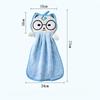 1PC Cute Cartoon Towel Kitchen Hanging Water Towel Dishcloths Hand Towel