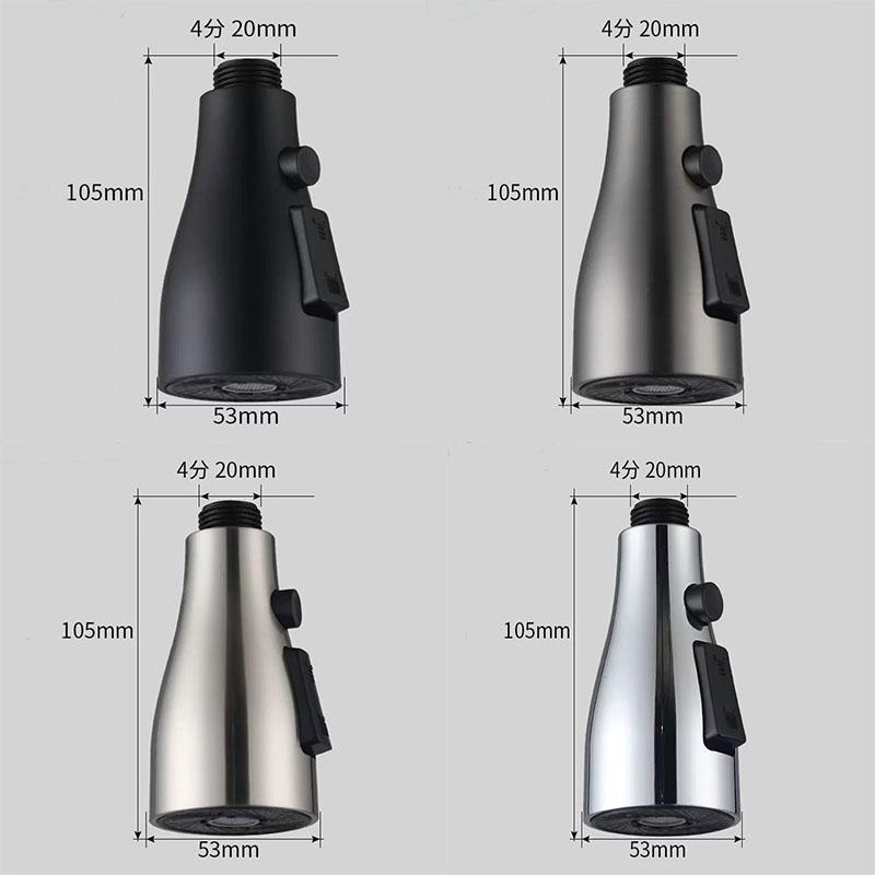 Pull Type Faucet Replaces Nozzle Kitchen Mixer Faucet Accessories Replacement Kitchen Faucet Pull Out Spray Shower Head
